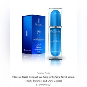 REDIRE PARIS
Intensive Rapid Renewal Eye Care Anti Aging Night Serum NIB